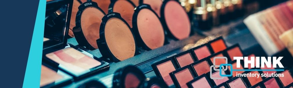 Close up of various make up items and shades