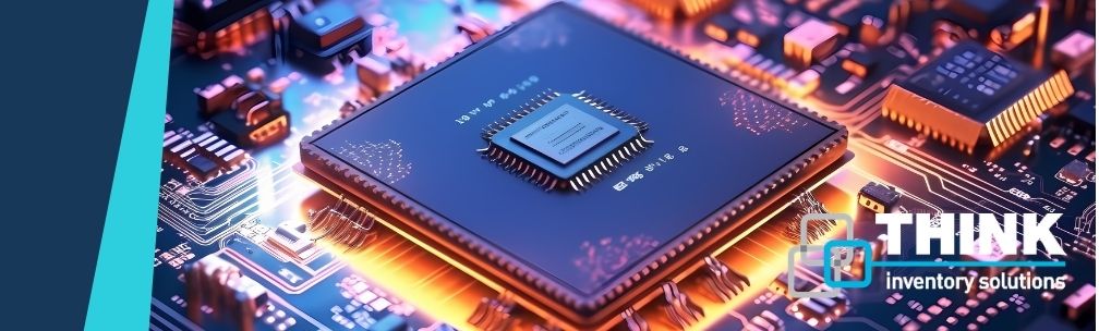 Close up of Electronic parts