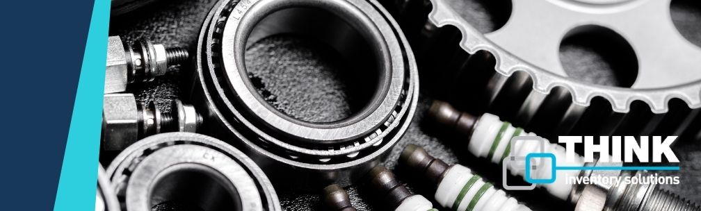 Close up of industrial parts