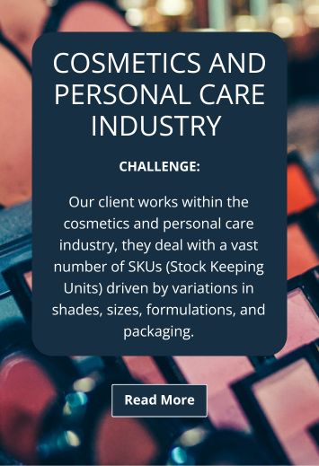 Cosmetics and Personal Care challenge block